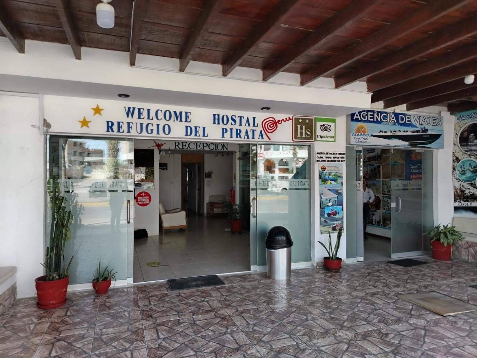 Hostal Refugio Del Pirata Paracas Exterior photo